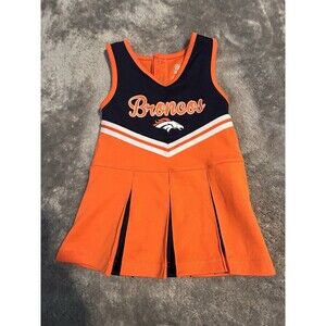 NFL Team Apparel, Child's Size 2T Denver Bronco's Cheerleading Cheerleader Dress